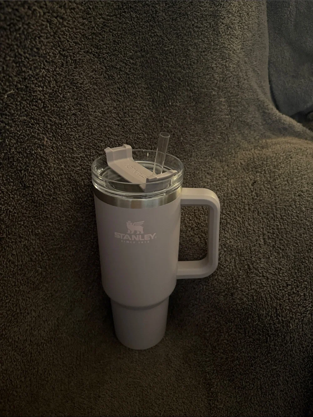 Stanley Abalone Travel Tumbler with Handle and Straw 40oz - Picture 3 of 7
